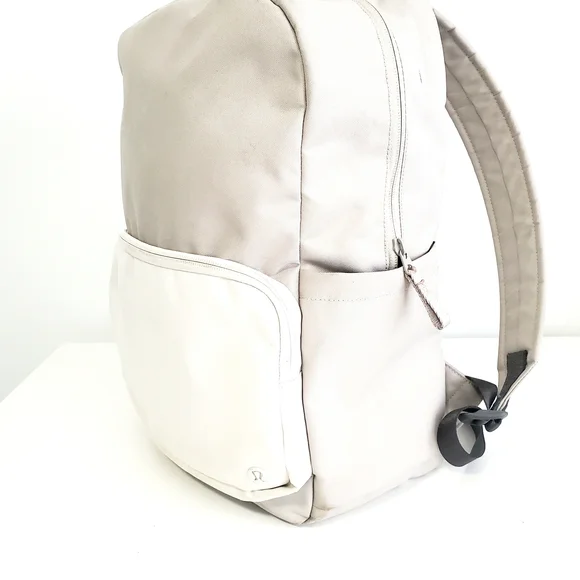 lululemon athletica Cream and Light Gray Everyday Backpack - Picture 3 of 7